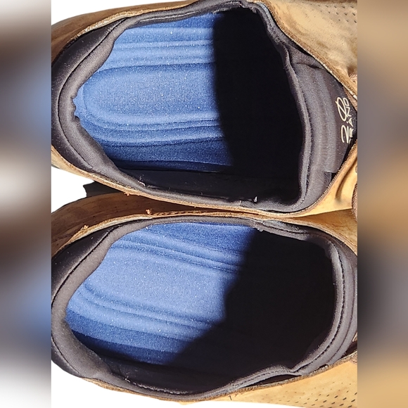 Cole Haan 2.0 Zerogrand Oxford Men's Shoes - Tan Perforated Suede, Size 13 - Picture 5 of 9